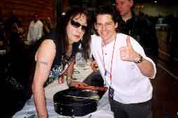 With Ace Frehley, 4/27/02