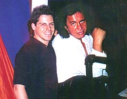 With Gene Simmons, 6/5/02