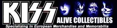Kiss Alive Collectibles from Sweden