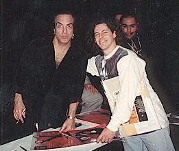 With Paul Stanley, 1/9/00